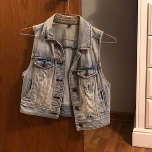 Denim vest